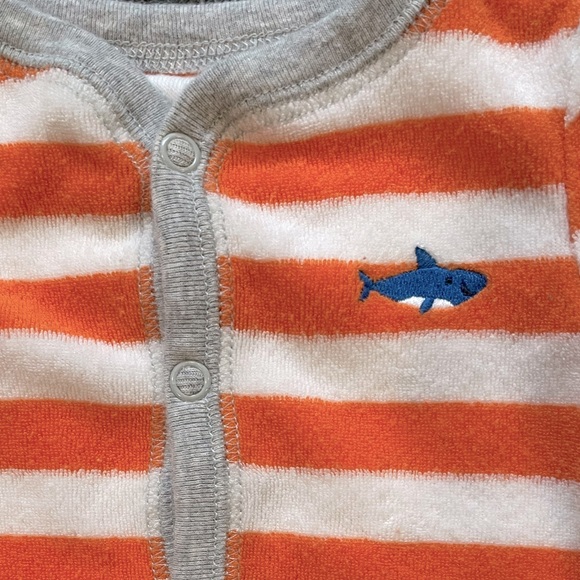Carter’s Terry Shark Pajama - Picture 3 of 5